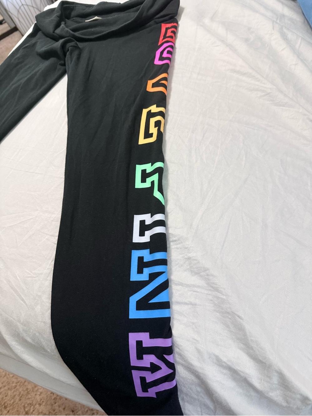 PINK Victoria's Secret Black Top with Branded Tag